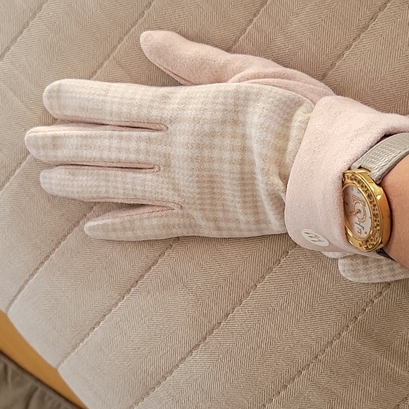 Burberry style screen touch warm gloves - Picture 8 of 10